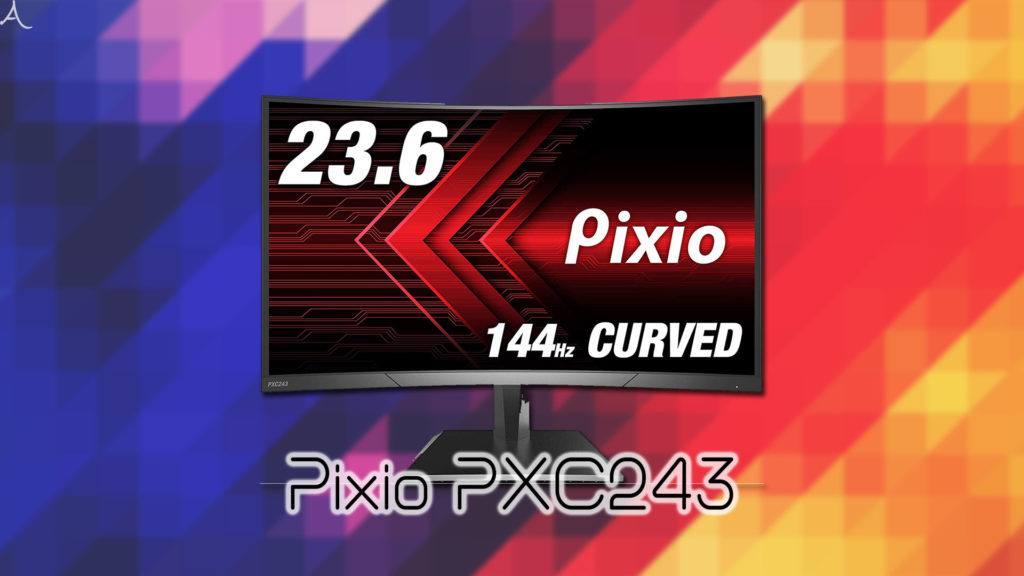 「Pixio PXC243」ってモニターアーム使えるの？VESAサイズやおすすめアームはどれ？