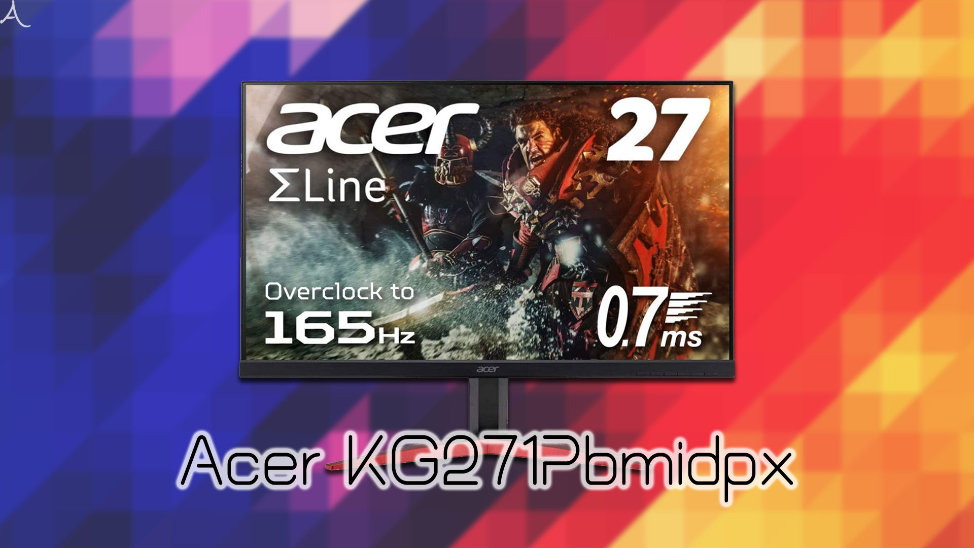 「Acer KG271Pbmidpx」ってモニターアーム使えるの？VESAサイズやおすすめアームはどれ？