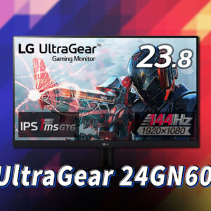 LG 24GN600-B｣ってモニターアーム使えるの？VESAサイズやおすすめ
