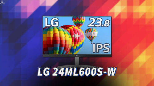 LG 24ML600S-W」ってモニターアーム使えるの？VESAサイズや