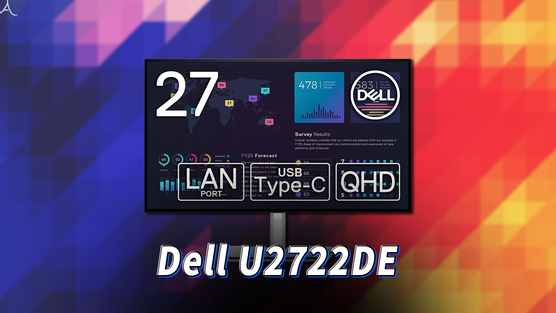 「Dell U2722DE」ってモニターアーム使えるの？VESAサイズやおすすめアームはどれ？