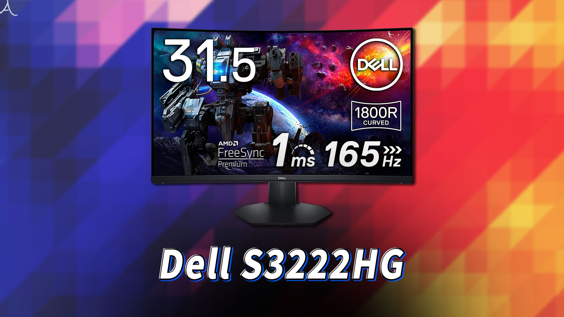 「Dell S3222HG」ってモニターアーム使えるの？VESAサイズやおすすめアームはどれ？