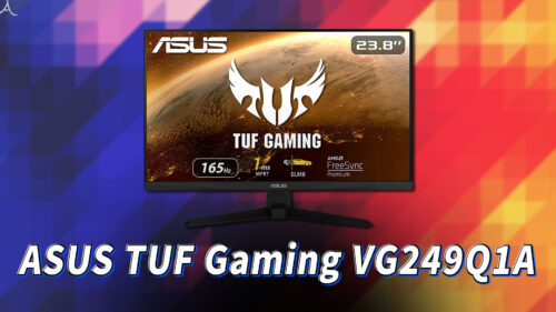 ASUS TUF Gaming VG249Q1A｣ってモニターアーム使えるの？VESAサイズや