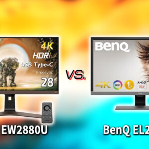 ｢BenQ EW2880U｣と｢EL2870U｣の違いを比較：どっちを買う？