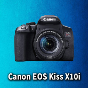 ｢Canon EOS Kiss X10i｣のバッテリー持ちはどれくらい？互換性のあるバッテリーはこれ！