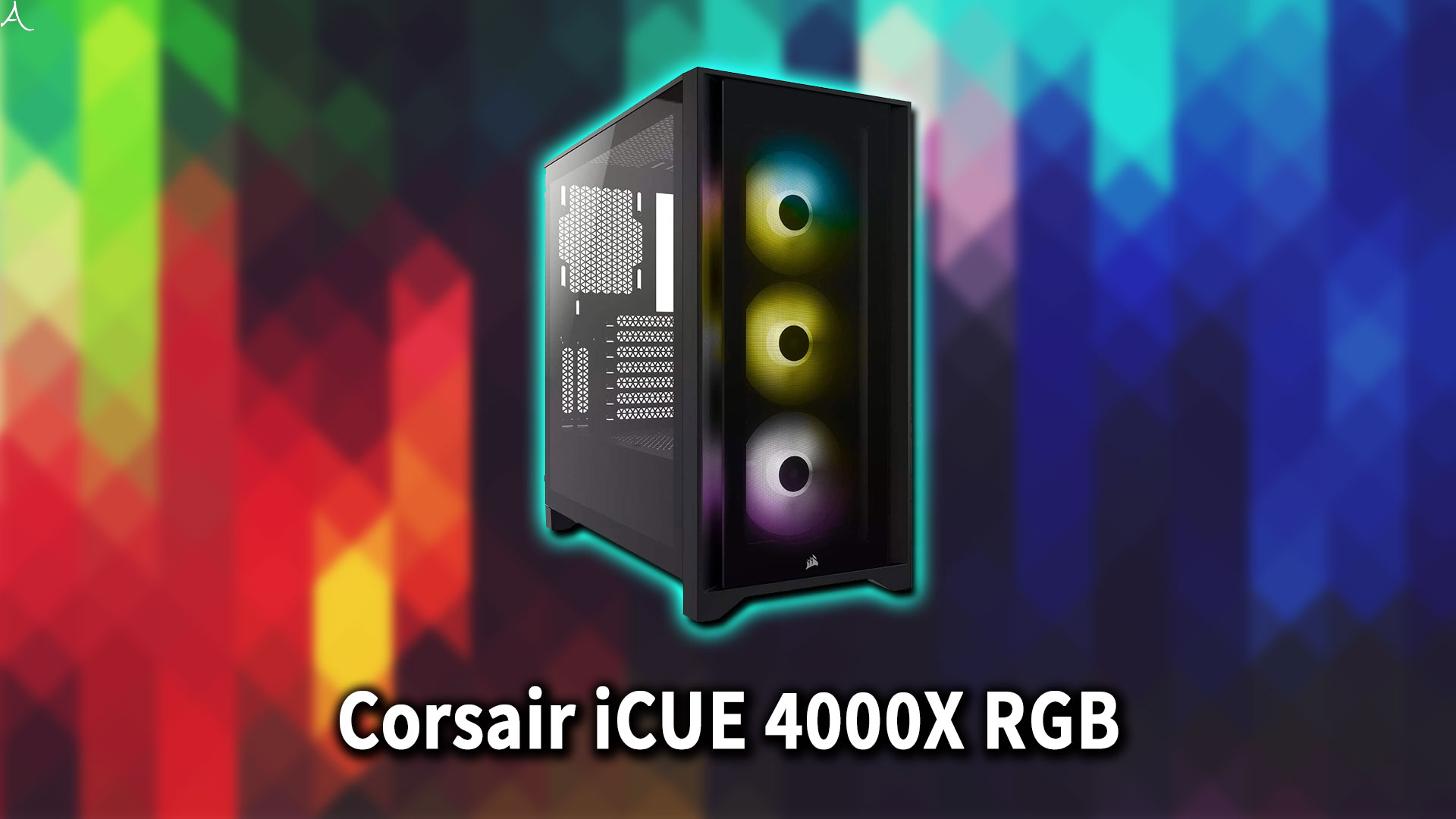 CORSAIR ICUE 4000X RGB 強化ガラス製ミドルタワー ATX PCケース