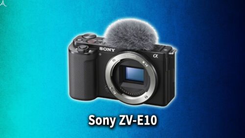 ｢Sony ZV-E10｣のバッテリー持ちはどれくらい？互換性のある