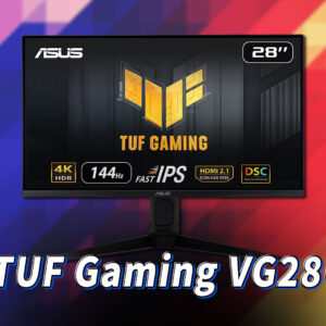 ｢ASUS TUF Gaming VG28UQL1A｣ってモニターアーム使えるの？VESAサイズやおすすめアームはどれ？
