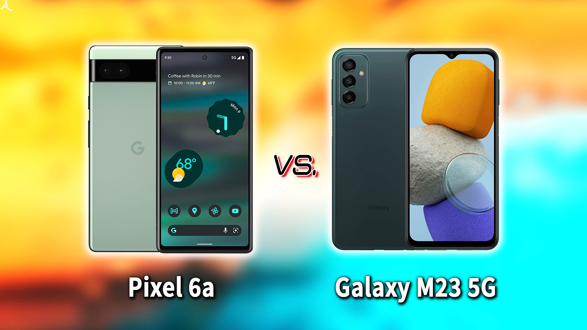 ｢Google Pixel 6a｣と｢Galaxy M23 5G｣の違いを比較：どっちを買う？