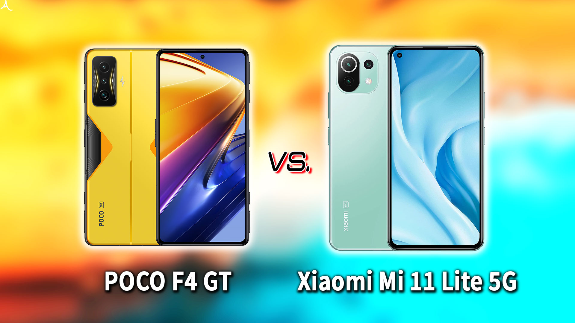 ｢POCO F4 GT｣と｢Xiaomi Mi 11 Lite 5G｣の違いを比較：どっちを買う？