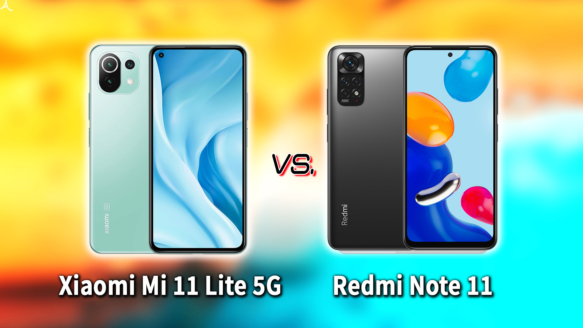 ｢Xiaomi Mi 11 Lite 5G｣と｢Redmi Note 11｣の違いを比較：どっちを買う？