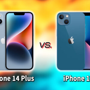 ｢iPhone 14 Plus｣と｢iPhone 13｣の違いを比較：どっちを買う？