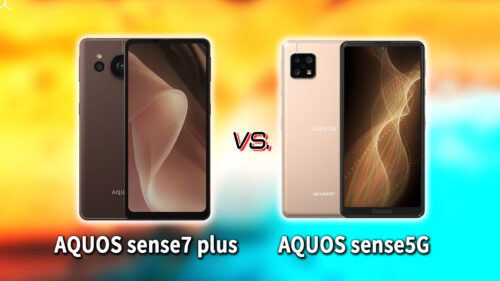 ｢AQUOS sense7 plus｣と｢AQUOS sense5G｣の違いを比較：どっちを買う？