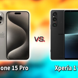 ｢iPhone 15 Pro｣と｢Xperia 1 V｣の違いを比較：どっちを買う？