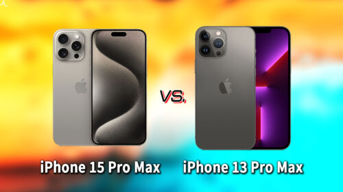 ｢iPhone 15 Pro Max｣と｢iPhone 13 Pro Max｣の違いを比較：どっちを買う？